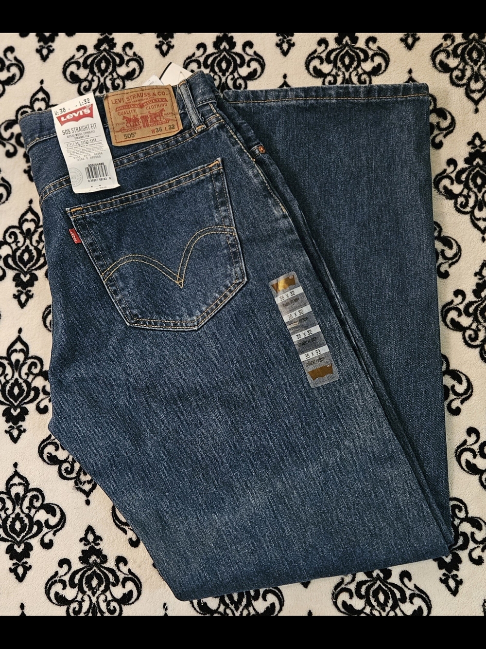 Levi's 505 Regular Fit Men’s Jeans - Dark Blue